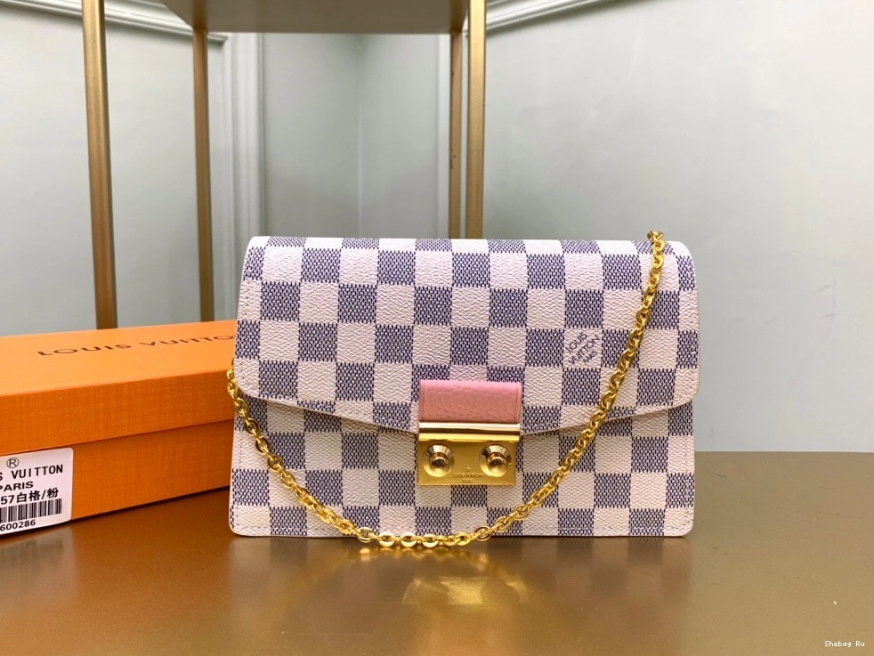 WALLET CROISETTE VUITTON LOUIS CHAIN 0816